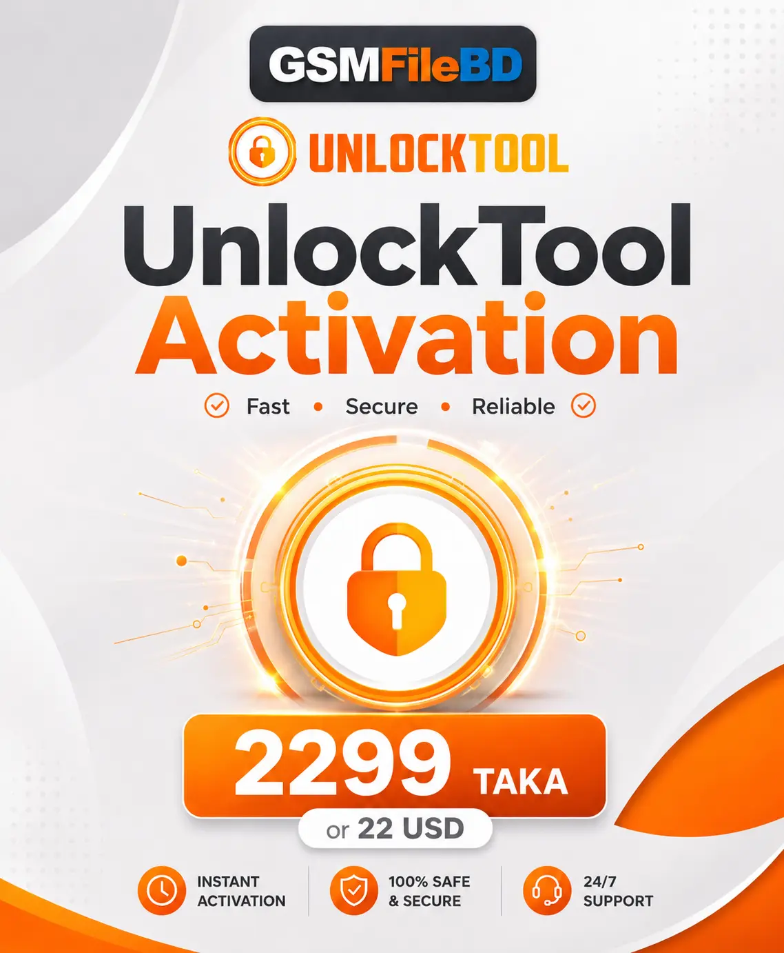 UnlockTool Activation – 3 Month license
